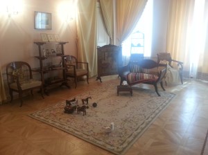 La stanza dei giochi dei bambini di Puskin